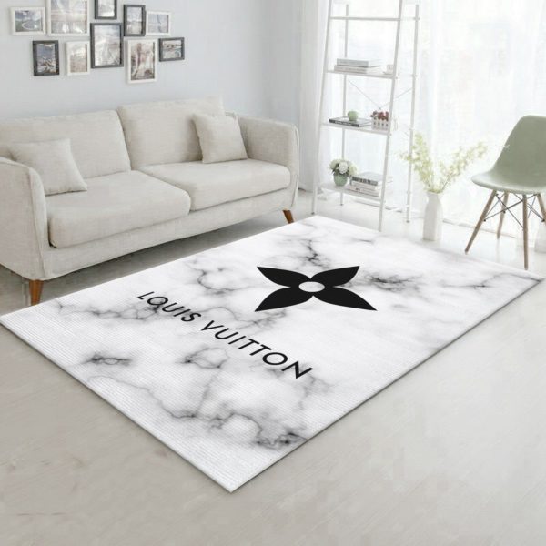 Louis Vuitton Stone Background Area Rug Carpet
