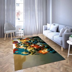 Marvel Avengers All Hero Carpet Living Room Rug