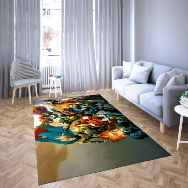 Marvel Avengers All Hero Carpet Living Room Rug