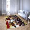 Marvel Comic Area Rug Carpet For Living Room