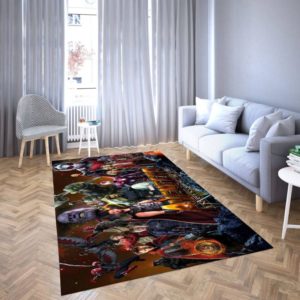 Marvel Avengers Area Rug Carpet For Living Room