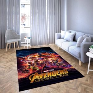 Marvel Avengers Area Rug Carpet Home Decor