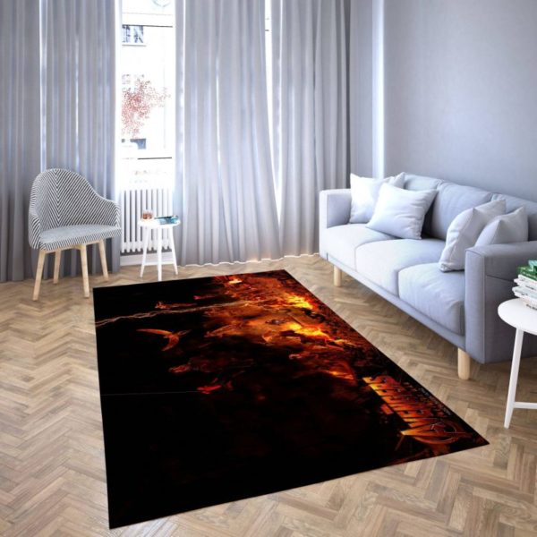 Marvel Avengers Comic Area Rug Carpet
