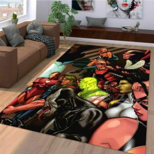 Marvel Comics Area Rug Carpet