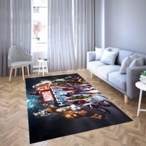 Marvel Heros Area Rug Carpet