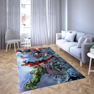 Marvel Hulk Area Rug Carpet