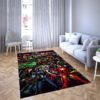 Marvel Team Fly Strong Beautiful Carpet Living Room Rugs