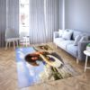 Princess Moana And Maui of Disney Area Rug Carpet For Living Room