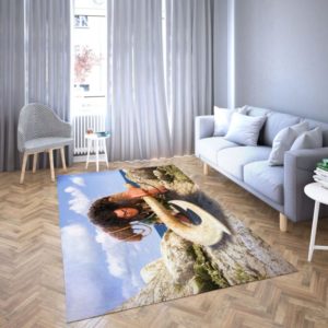 Maui Of Princess Moana Cartoon Disney Area Rug Carpet