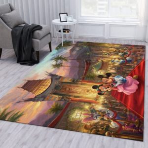 Mickey And Minnie In Hollywood Disney Area Rug Carpet