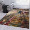 Mickey Minnie USA Disney Area Rug Carpet