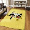 Mickey And Minnie Kiss Disney Area Rug