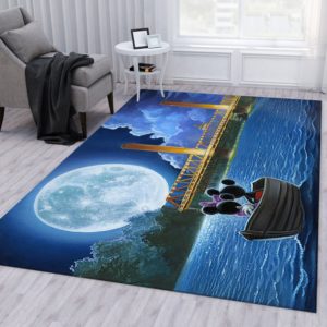 Mickey And Minnie Mouse Area Rug Carpet