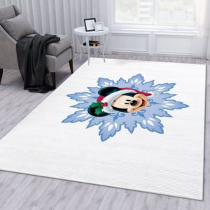 Mickey Christmas Disney Area Rug Carpet