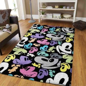 Mickey Disney Area Rug Carpet For Bedroom