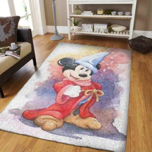 Mickey Disney Area Rug Carpet For Bedroom