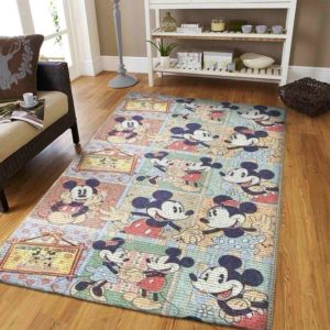 Mickey Disney Area Rug Carpet For Living Room