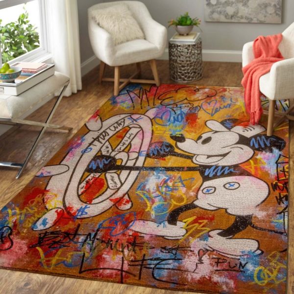 Mickey Disney Area Rug For Living Room