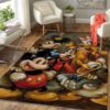 Mickey Minnie Donald Goofy And Pluto Disney Area Rug