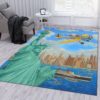 Disney Street Background Area Rug Carpet