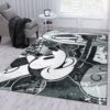 Mickey Mouse Disney Area Rug Carpet For Living Room