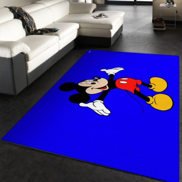 Mickey Mouse Disney Area Rug Carpet For Living Room