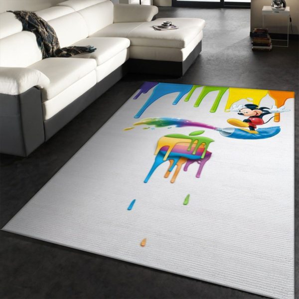 Mickey Mouse Disney Area Rug Carpet For Living Room