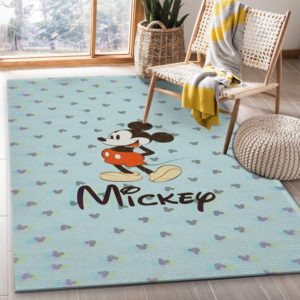 Mickey Mouse Disney Area Rug Carpet