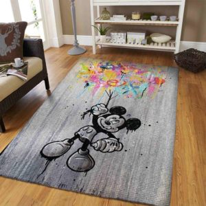 Mickey Mouse Disney Area Rug For Bedroom
