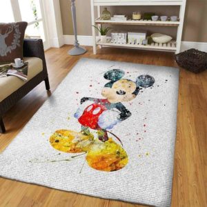 Mickey Mouse Disney Area Rug For Living Room Home Deccor