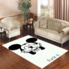 Mickey Mouse Says Fuck It Disney Area Rug Carpet
