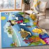 Happy Disney Area Rug Carpet