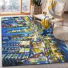 Mickey Street Background Disney Area Rug Carpet