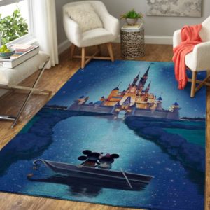 Minnie Mickey Mouse In The River Disney Area Rug