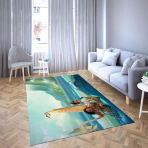 Moana And Maui Area Rug Carpet