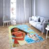 Moana And Pua of Disney Area Rug Carpet