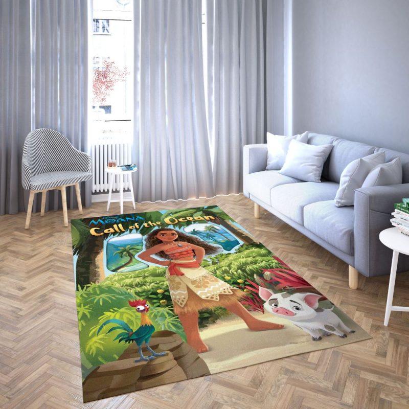 Moana Heihei And Pua Disney Area Rug Carpet Moana Heihei And Pua Disney Area Rug Carpet