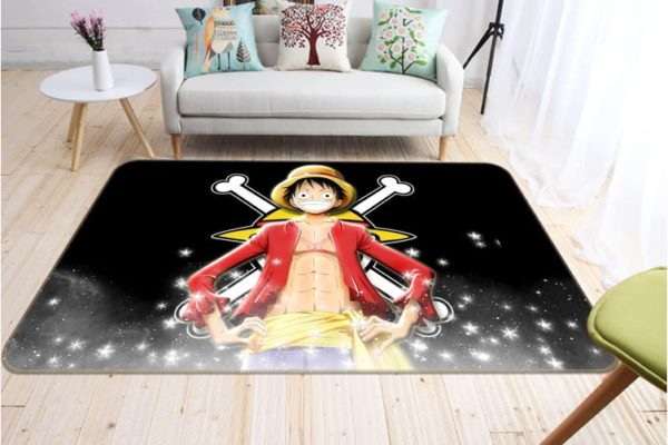 Monkey D Luffy One Piece Rug For Living Room