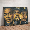 Los Angeles Rams Super Bowl Winner 2022 Poster Canvas
