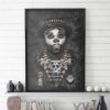 Michael jackson Signature 90s Hip Hop Poster Canvas