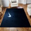 Nike Area Rug Living Room Rug Gift Decor