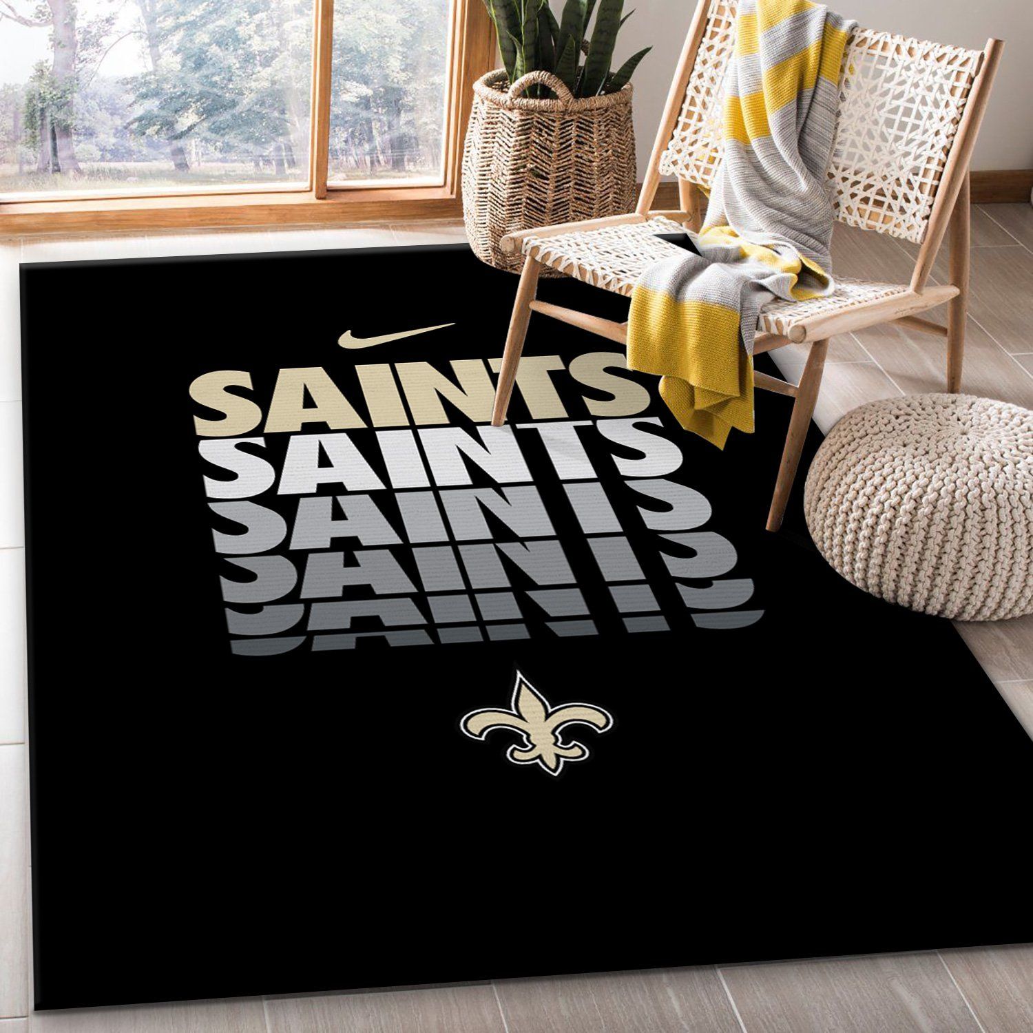 Nike Ft Saints Area Rug Carpet Nike Ft Saints Area Rug Carpet