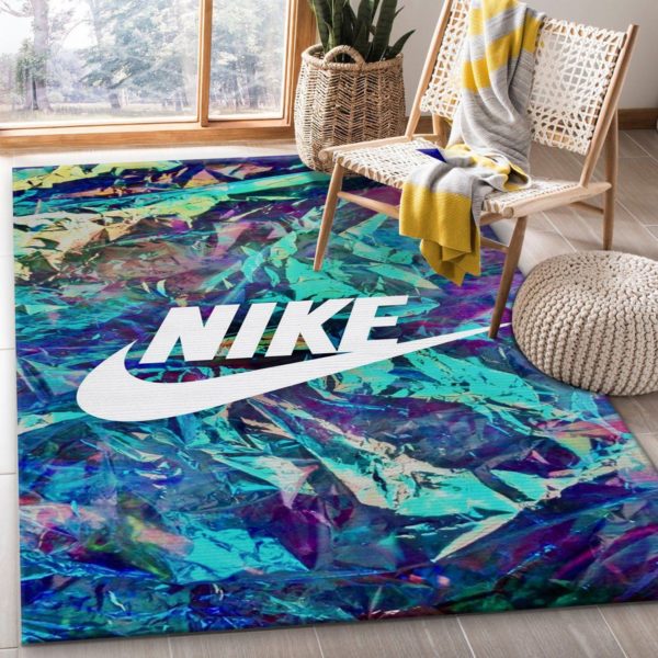 Nike Logo Area Rug For Living Room Home Decor