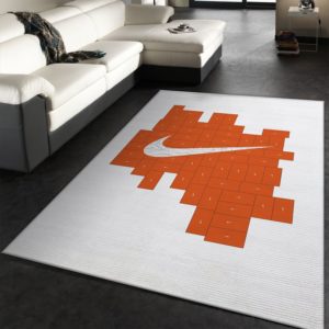 Nike Logo Rectangle Area Rug Carpet