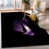 Nike Logo Black Red Area Rug Caret