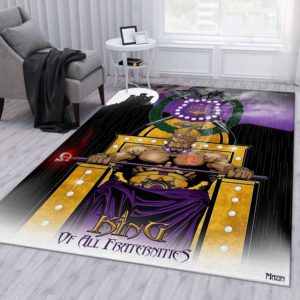 Omega Psi Phi King Of All Fraternities Area Rug