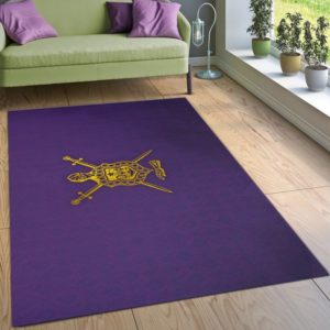 Omega Psi Phi Logo Area Carpet Rug
