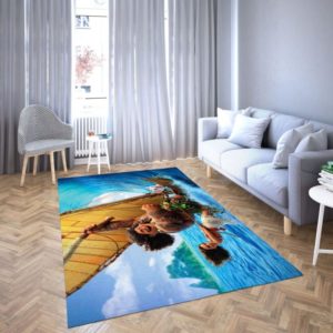 Princess Moana And Maiu Pua Area Rug Carpet