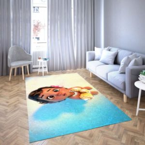 Princess Moana of Disney Favorite Cartoon Area Rug
