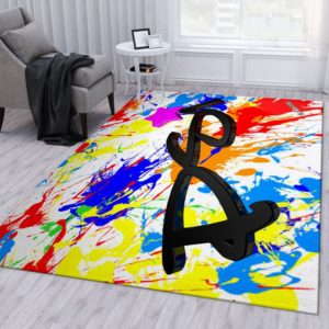 Psi Audio Pink Area Rug Carpet For Living Room